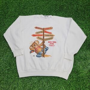 Vintage 80s Koala Sweatshirt Womens XL 24x25 Baggy Boxy